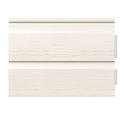 Clin pour bardage PVC Vilo crème L.2,5 m