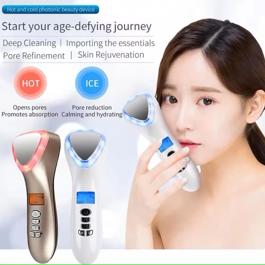 Beautyronics - USB oplaadbare LED-gezichtsmassager
