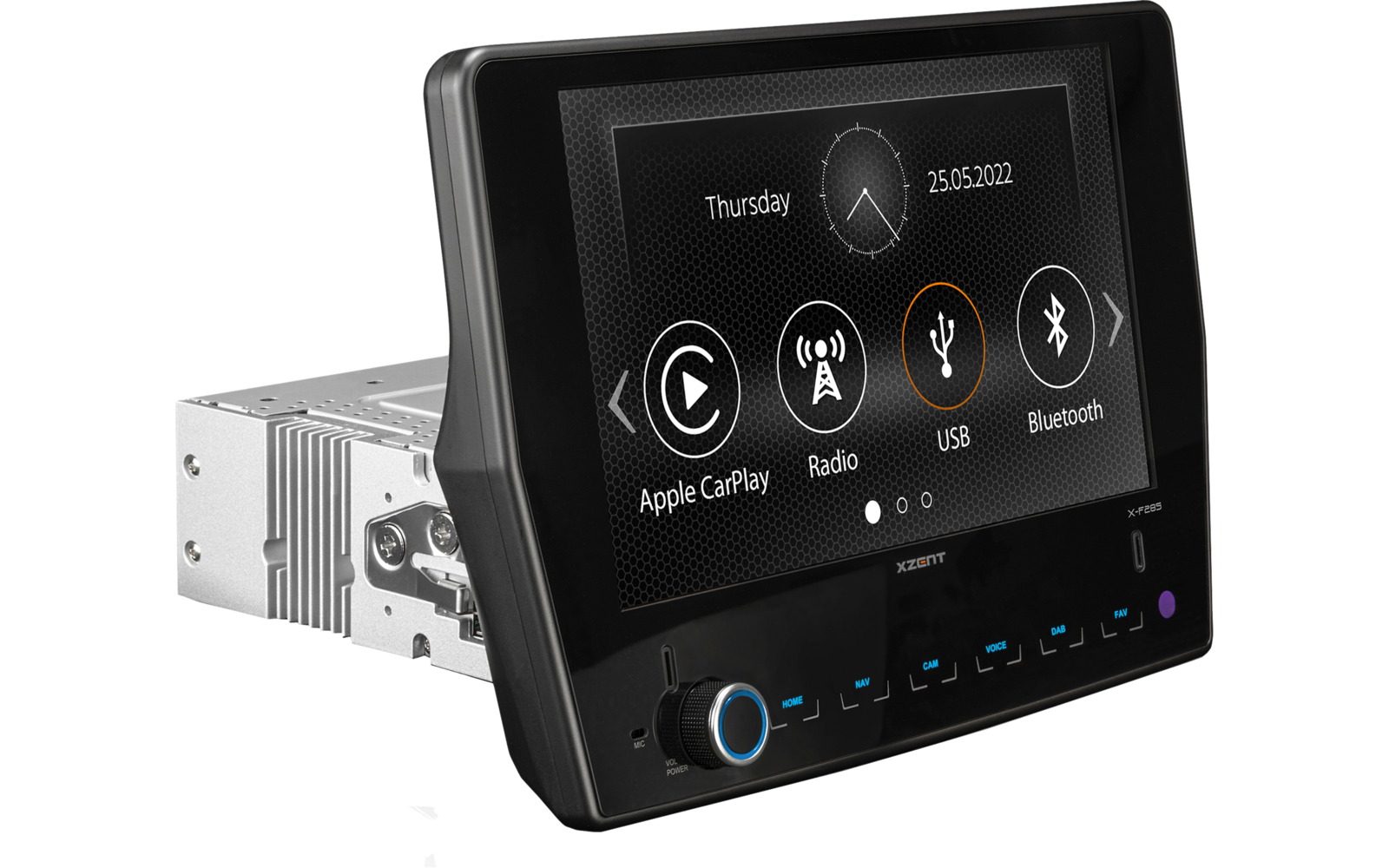 Xzent X-F285 Infotainer / Mediencenter / DAB Tuner für Ford Transit 9 Zoll