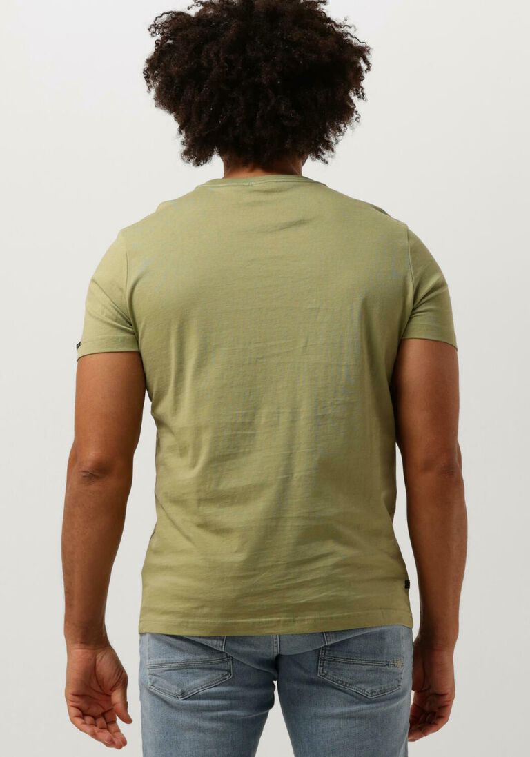 PME LEGEND groene pme legend t-shirt short sleeve r-neck single jersey digital print