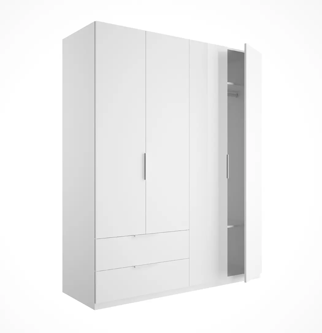 Kleiderschrank Espresso 162,2 x 200 cm