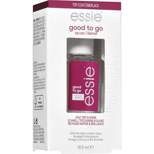 Nagellack Set strong start base coat, good to go top coat