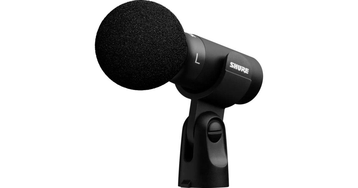 SHUREMoveMic 88+ Draadloze Video Microfoon  (Zwart)