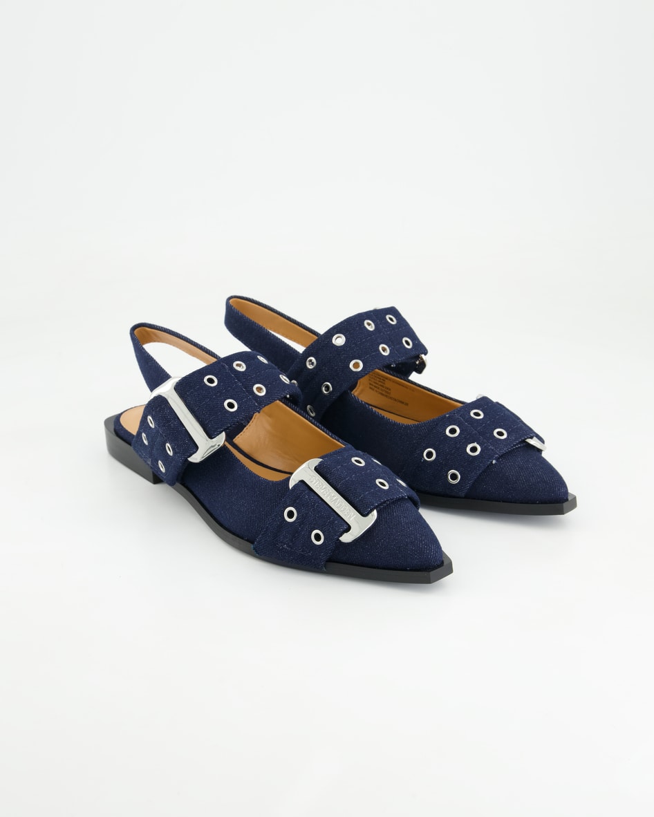 Steve Madden Grand Ave Ballerinas in Blau