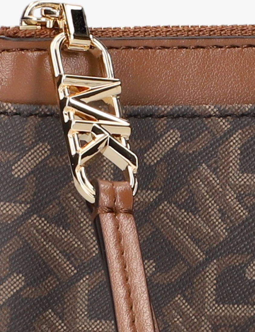 MICHAEL KORS bruine michael kors portemonnee sm zip card case