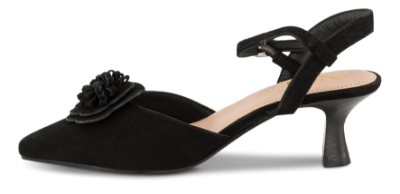 NOË Collection Slingback Stilet Sort 2216110710