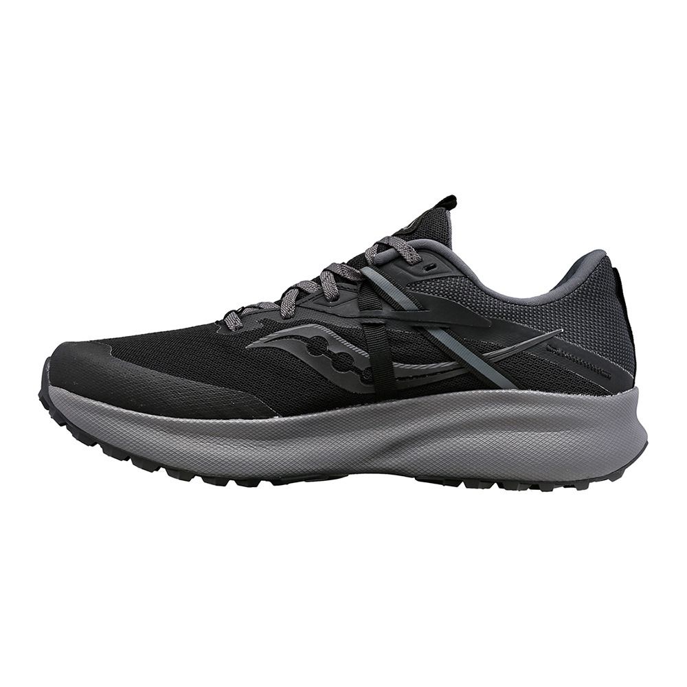 Saucony RIDE 15 TR GTX - Chaussures trail Homme black/charcoal