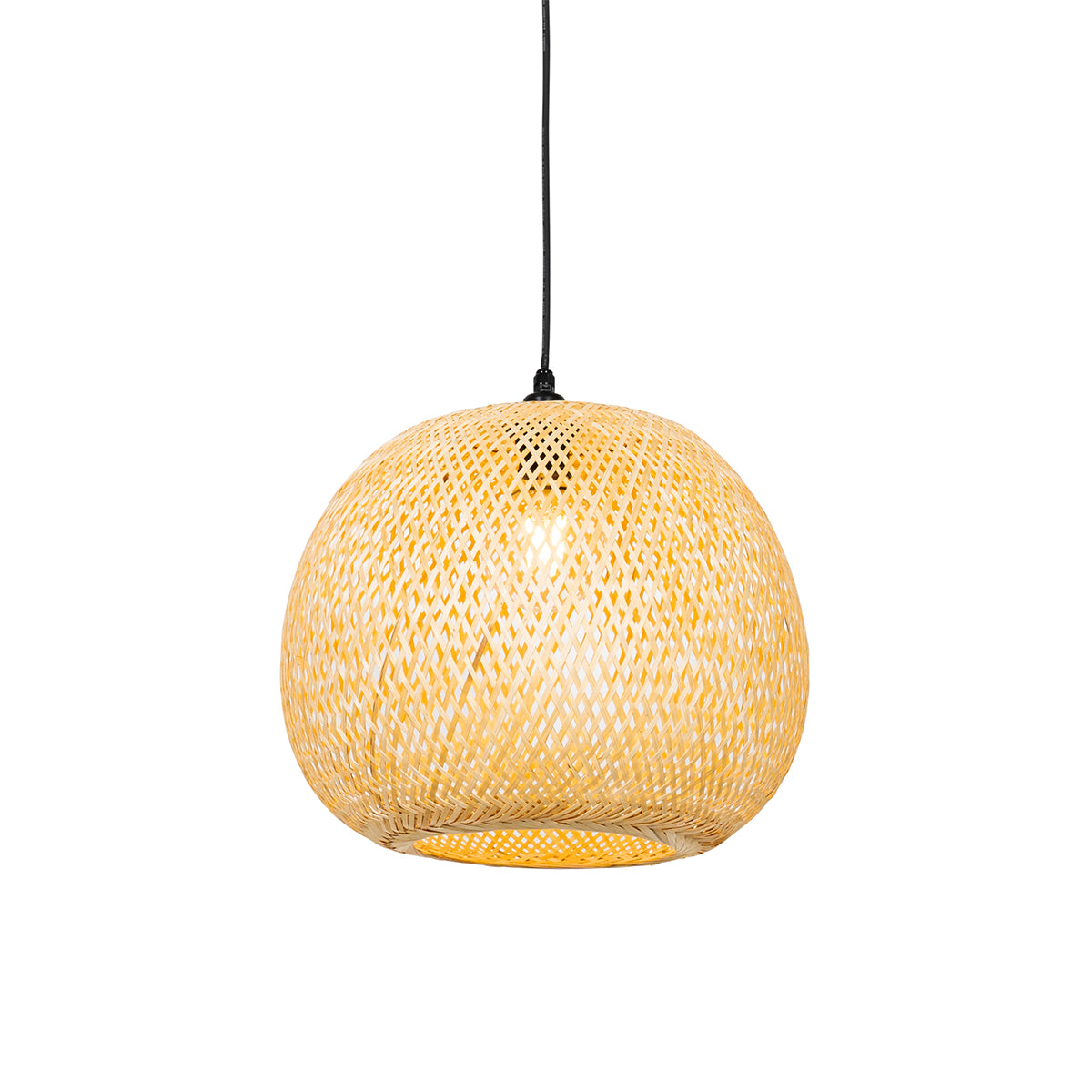 QAZQA Oosterse buiten hanglamp bamboe IP44 - Rafael