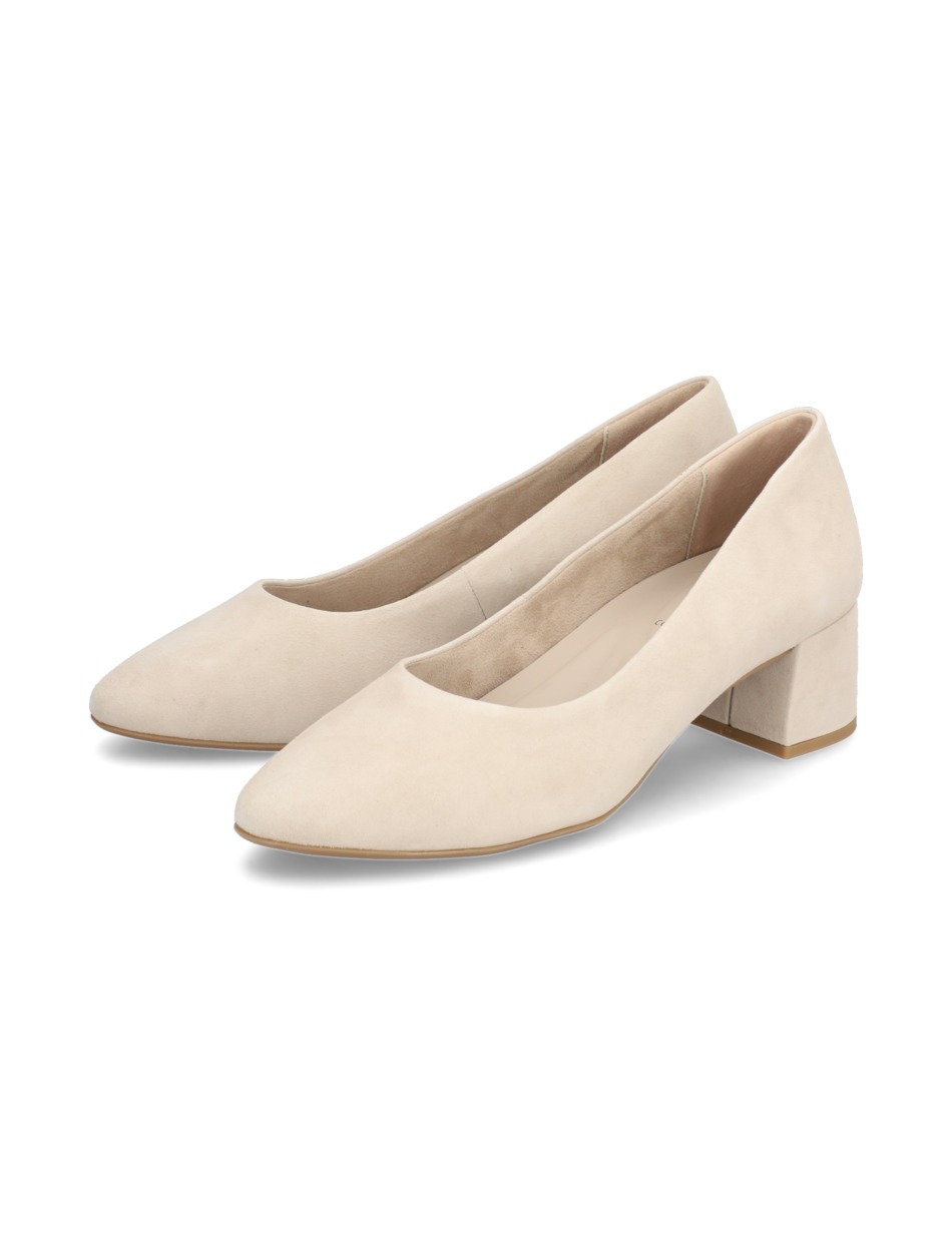 Veloursleder Pumps
