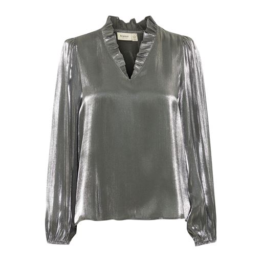 Fransa Yolanda Bluse, Phantom, XXL