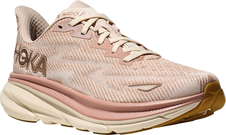 HOKA Clifton 9 Sandstone / cream