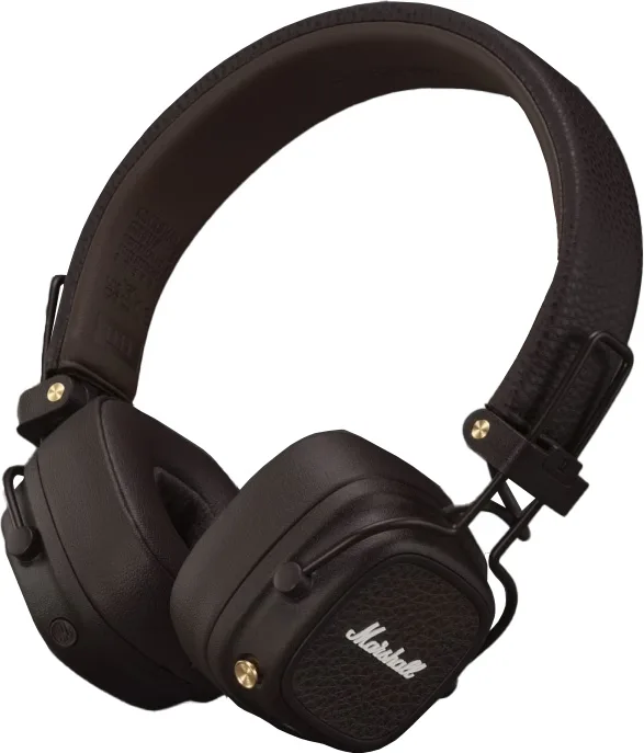 Marshall Major V Marron Casques Bluetooth