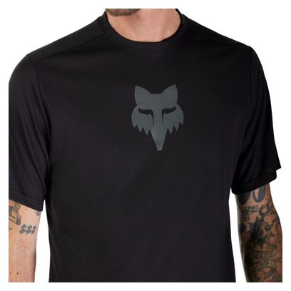 Maillot Manches Courtes Homme Fox Ranger Fox Head Noir