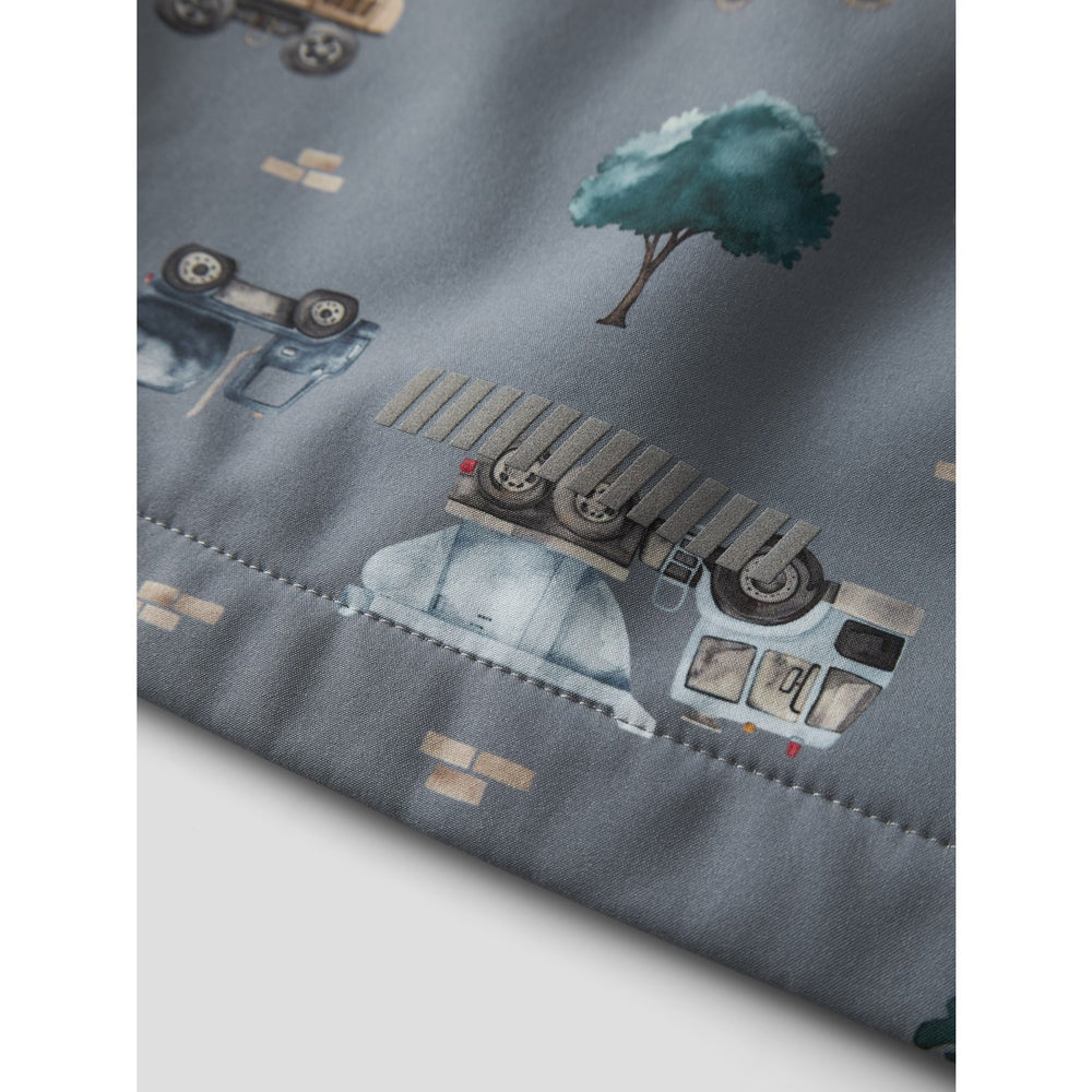 Køb Name It Flint Stone Work Truck Nmmalfa08 Softshell Jakke Aop 1Fo