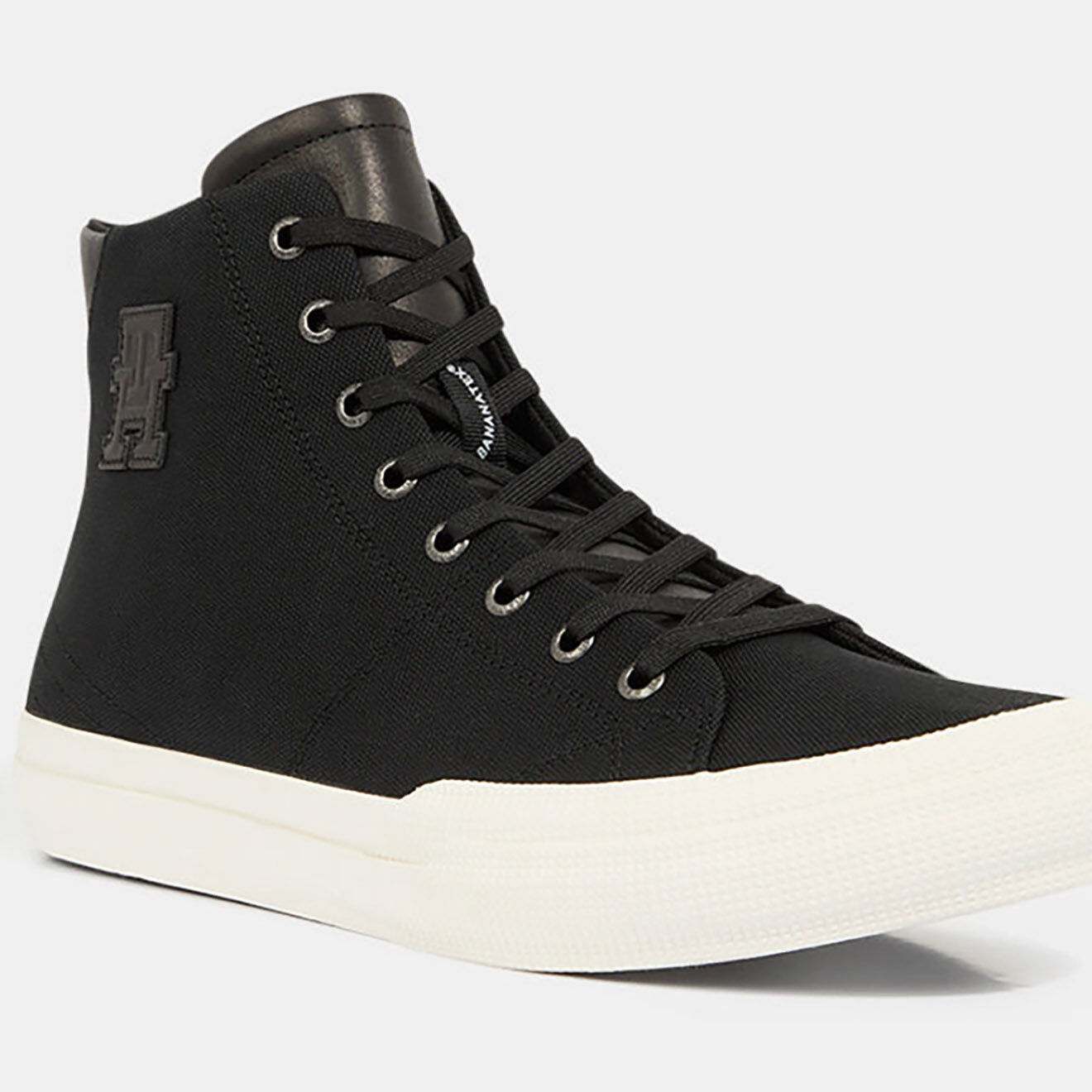Tommy Hilfiger Baskets montantes Premium Bananatex noires