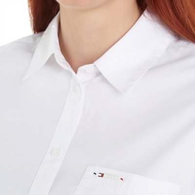 Chemise à manches longues femme TjFront Tie TOMMY HILFIGER