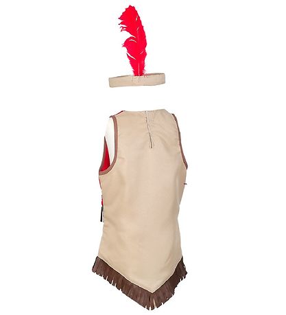 Souza Kostüm - Indianer - Sihu - Braun/Rot
