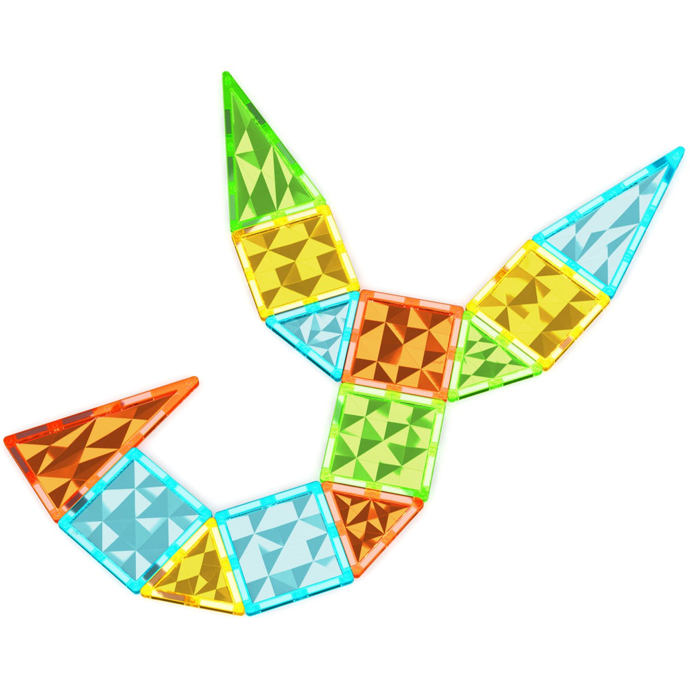Køb Geomag Magnetic Tiles Gems 16 Pcs