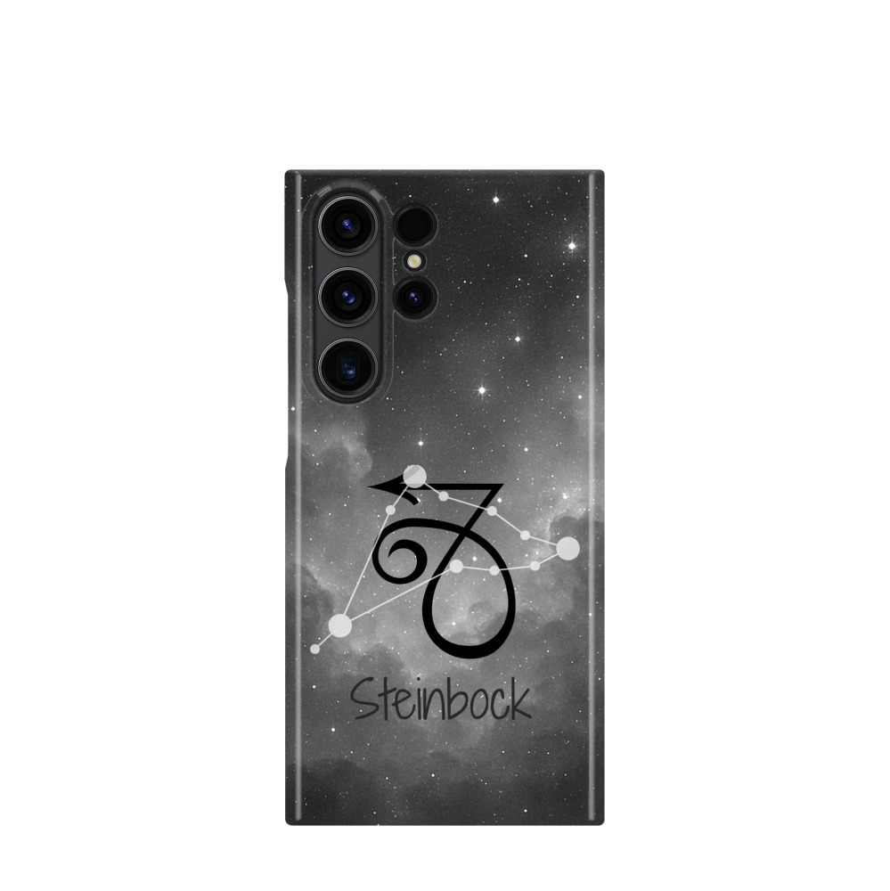 Samsung Galaxy S23 Ultra 5G Kunststoff Hülle Steinbock 4 - Grau