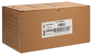 SOL-M Spritze 10ml Luer Lock steril 3-teilig, 100 Stück