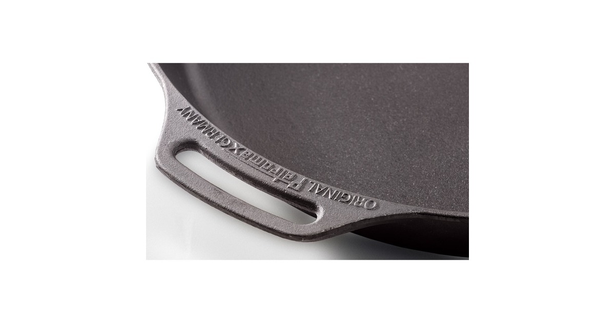 PetromaxFire Skillet fp40 met steel bak-/braadpan  (Zwart, Ø 40 cm, 4.7 liter)