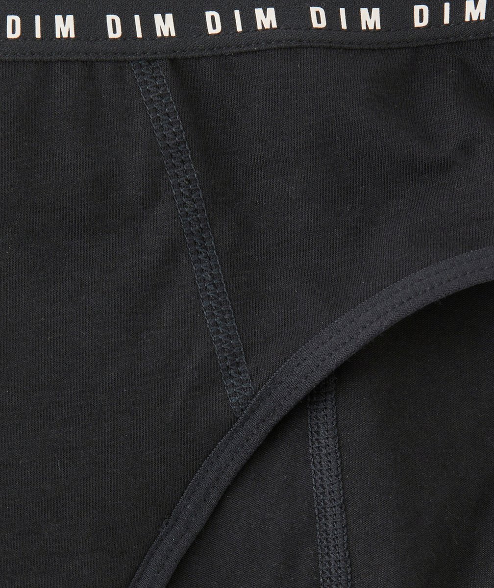 DIMCULOTTE MENSTRUELLE FILLE EN COTON BIO NOIR FLUX ABONDANT