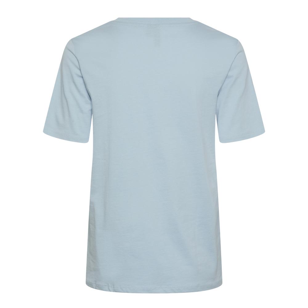 Pieces T-shirt Bleu Femme Pieces Ria