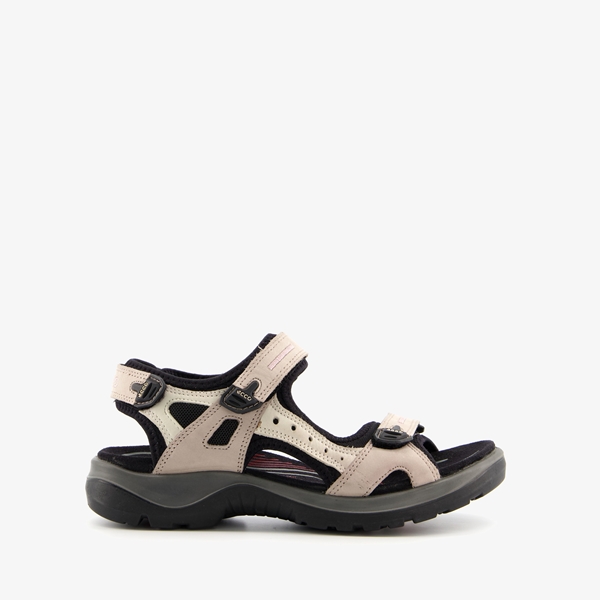 ECCO Off Road leren dames sandalen beige