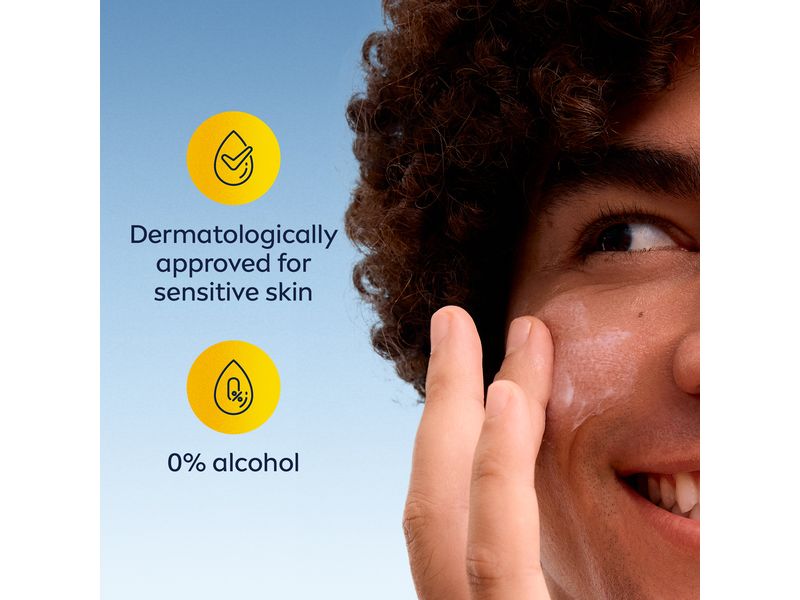 NIVEA MEN Gesichtscrème Sensitive LSF 15 75 ml Gesichtspflege mit Kamille-Extrakt reduziert Hautirritationen