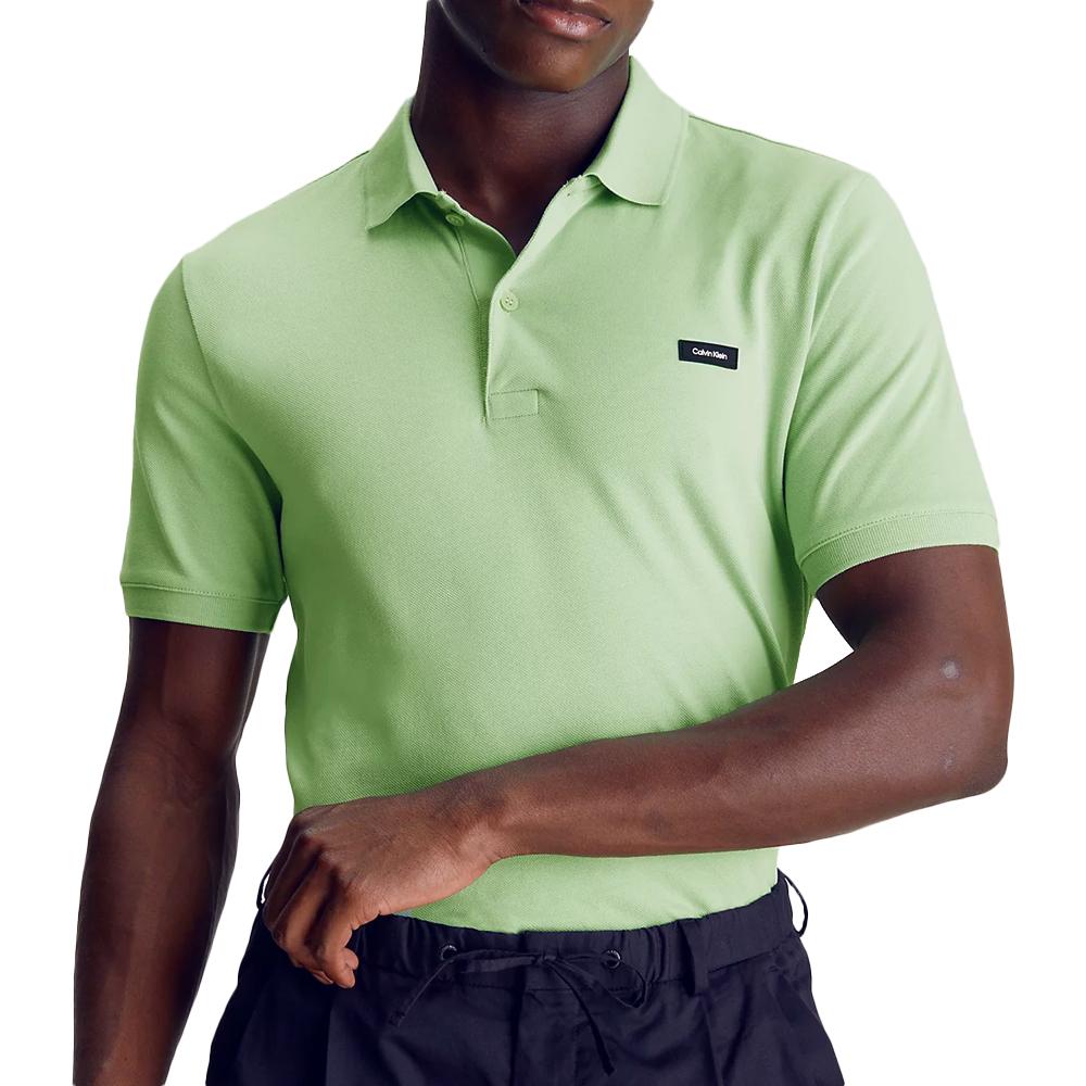 Calvin Klein Jeans Polo Vert Homme Calvin Klein Jeans K10K111196