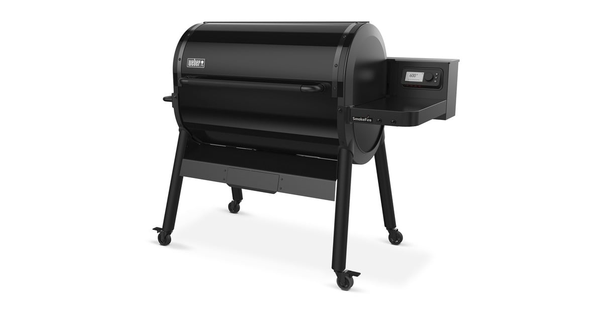WeberSmokeFire EPX6 STEALTH Edition barbecue  (Zwart)