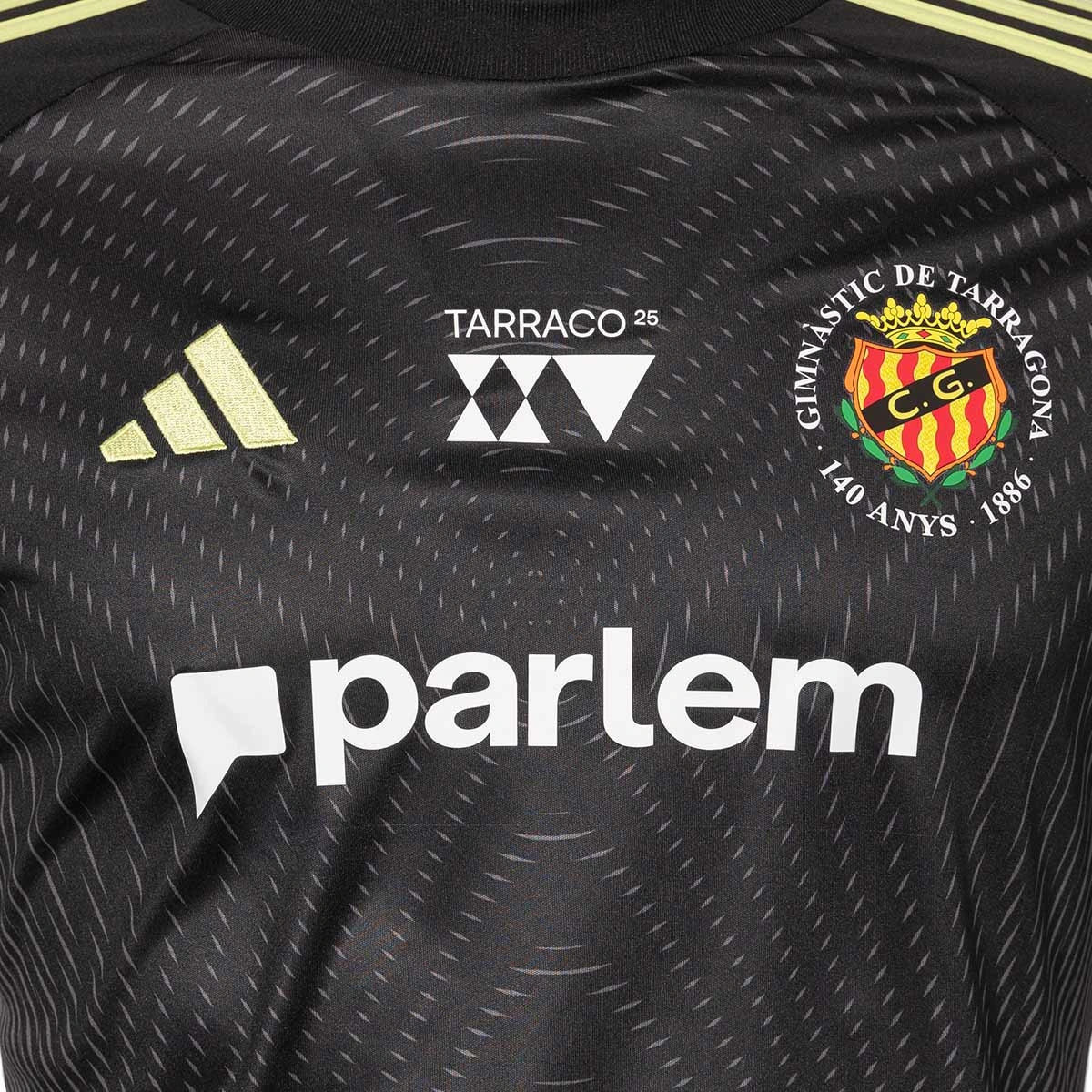 Camisola adidas Gimnàstic de Tarragona Primeiro Equipamento Guarda-redes 2025-2026 Criança