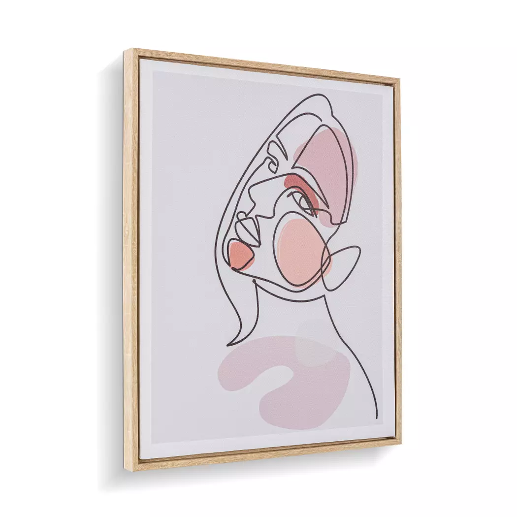 Wandbild 40 x 50 cm Young Woman I