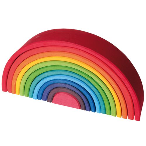 Grimm's regenboog stapeltoren - 12 bogen 36 cm