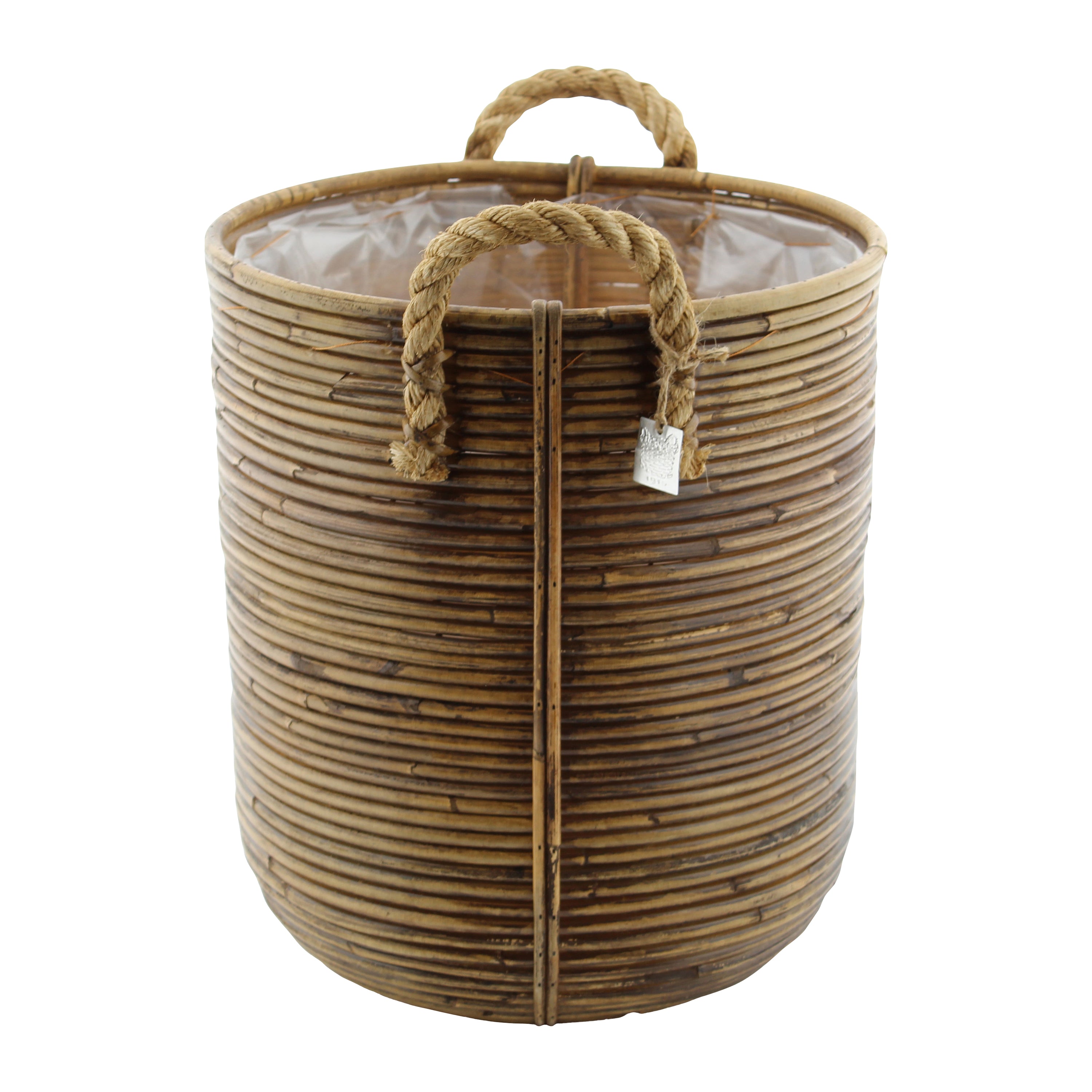 Van der Leeden Stripe Opbergmand Ã 40 cm - Bronze