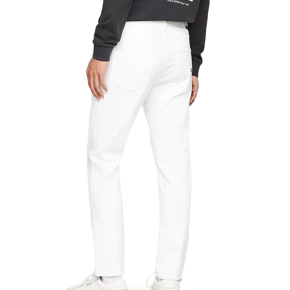 Tommy Hilfiger Jean Regular Blanc Homme Tommy Hilfiger DM0DM18720