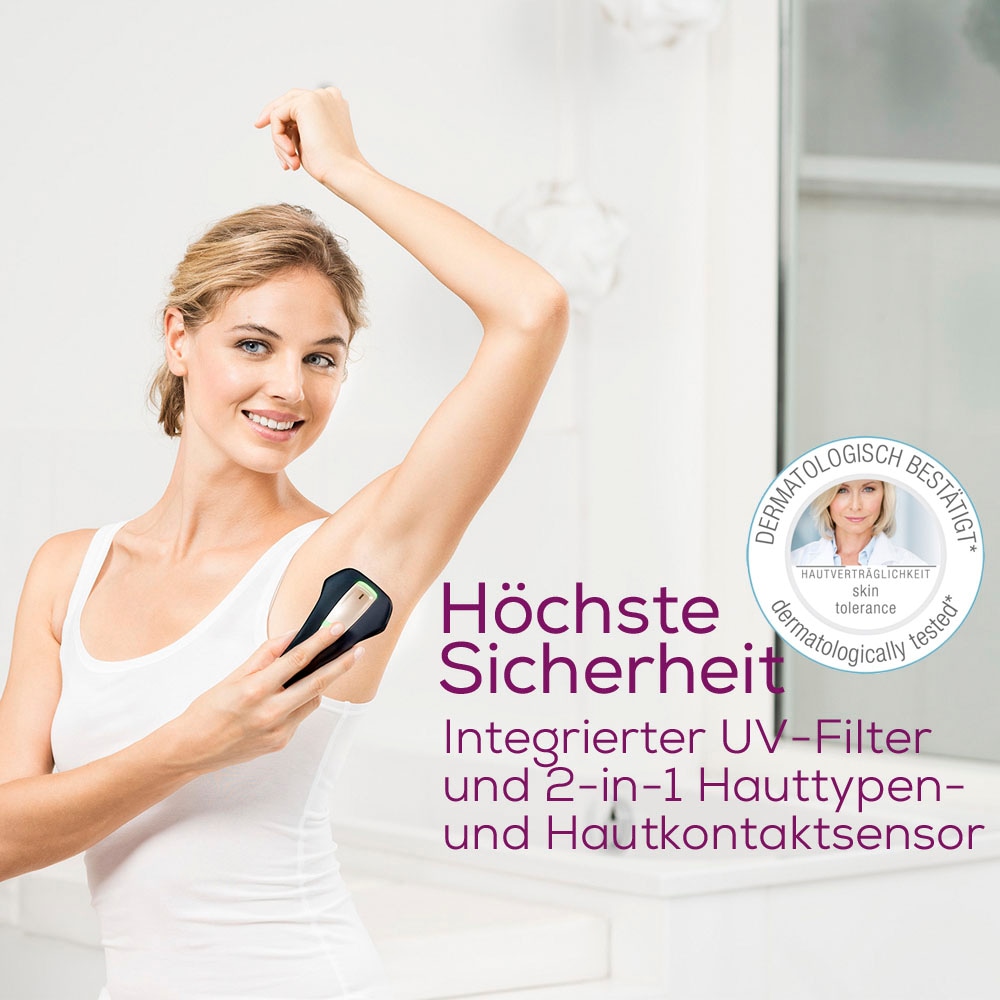 BEURER IPL-Haarentferner »IPL 5800 Pure Skin Pro« Bis zu 600.000 Lichtimpulse Klinisch getestete Technolgie für höchste Sicherheit zuhause