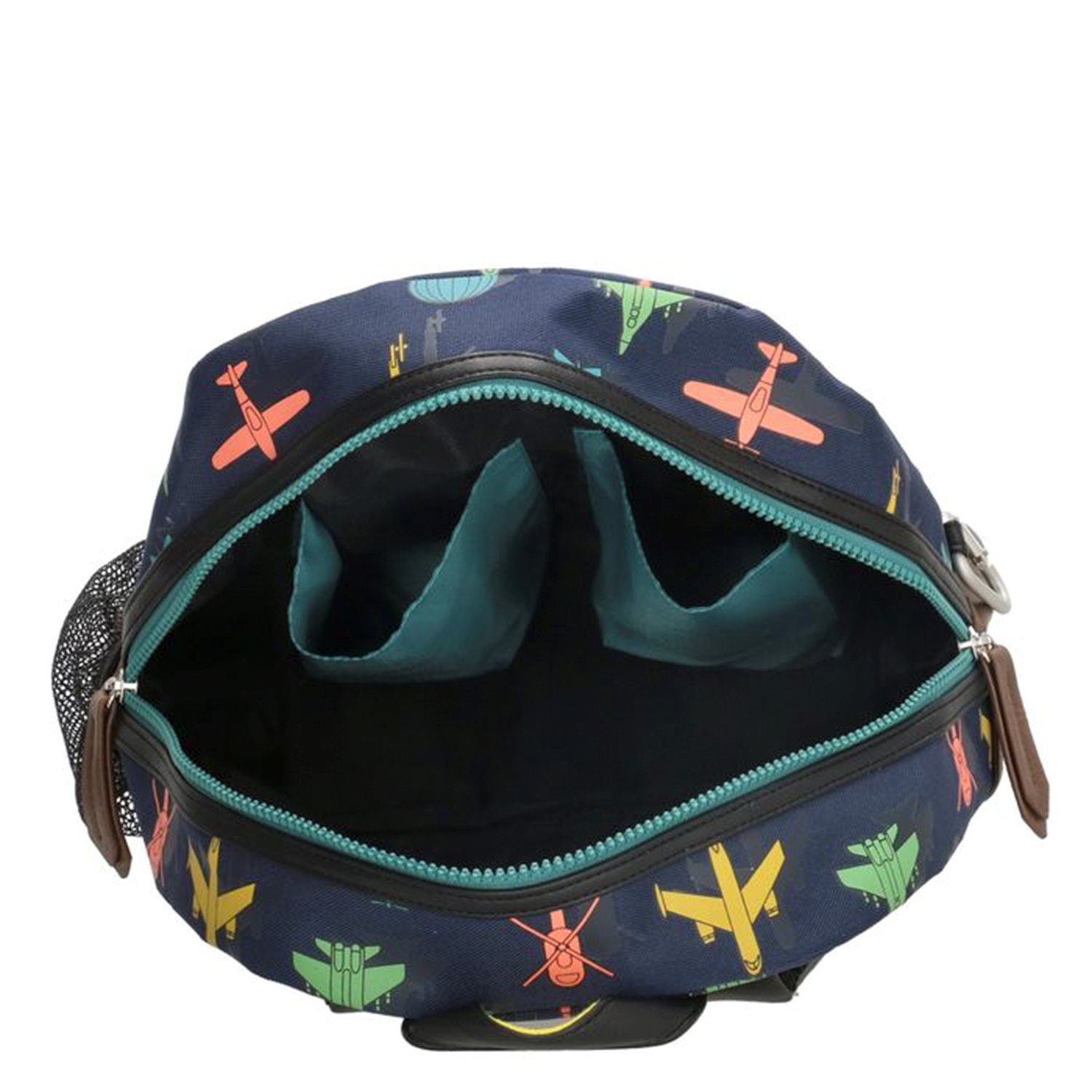 Zebra Trends Boys Rugzak Vliegtuig navy blue