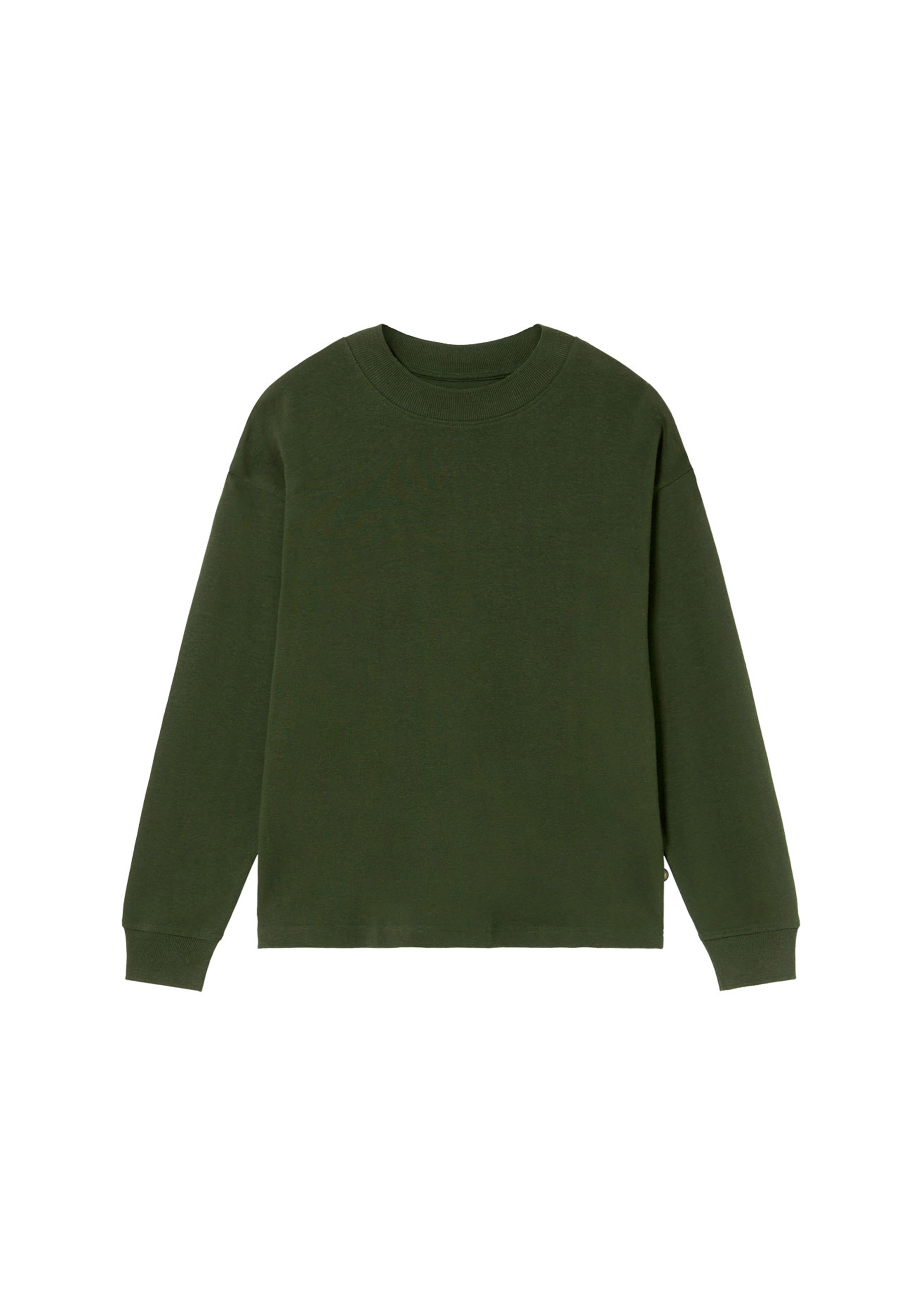 Thinking Mu Longsleeve Doug Hemp Bottle Green