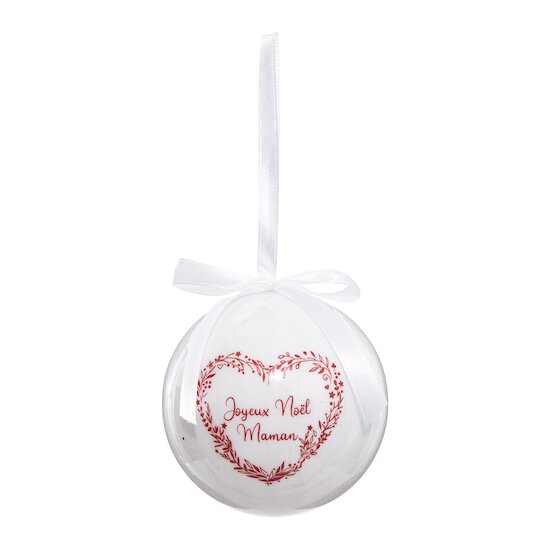 Boule de Noël   Joyeux Noël Papa Maman        de               Atmosphera