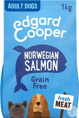Edgard & Cooper Croquettes Pour Chiens Adultes Saumon Norvégien Frais 1000g