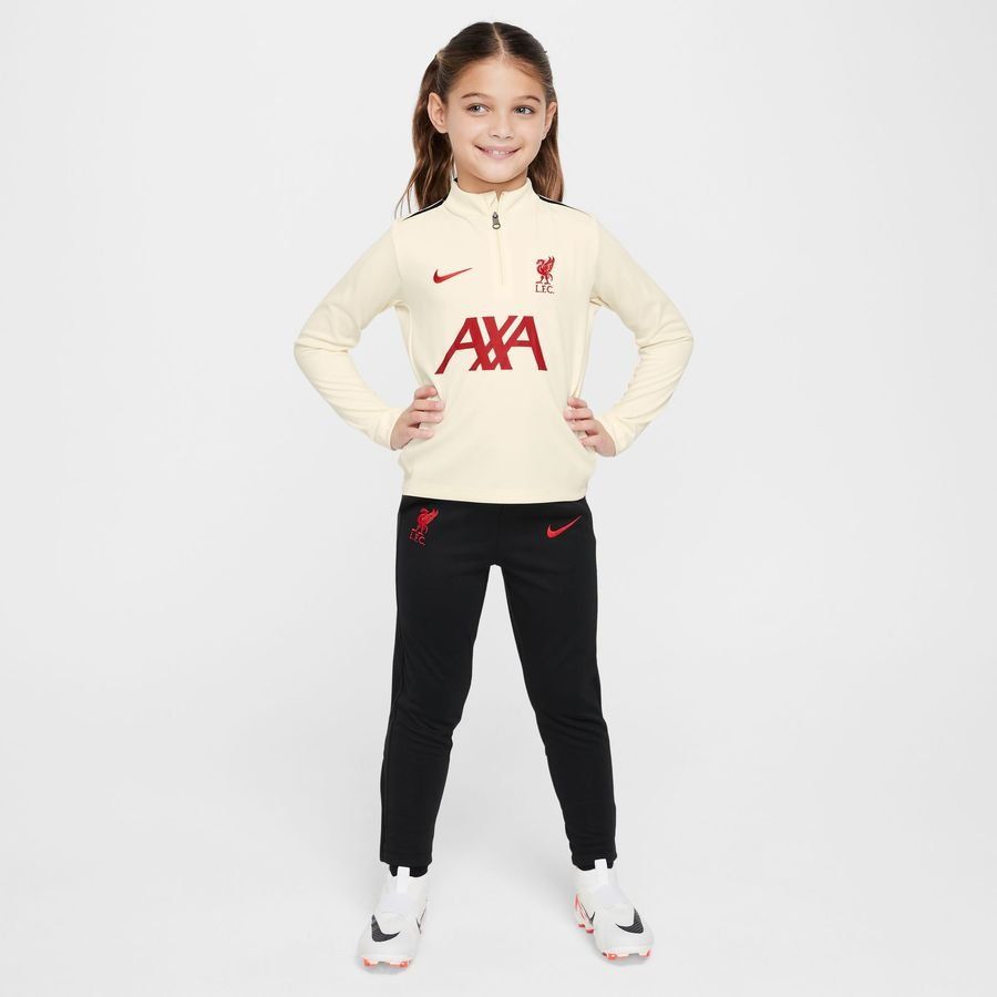Liverpool Bas de Survêtement Academy Pro - Noir/Rouge Enfant