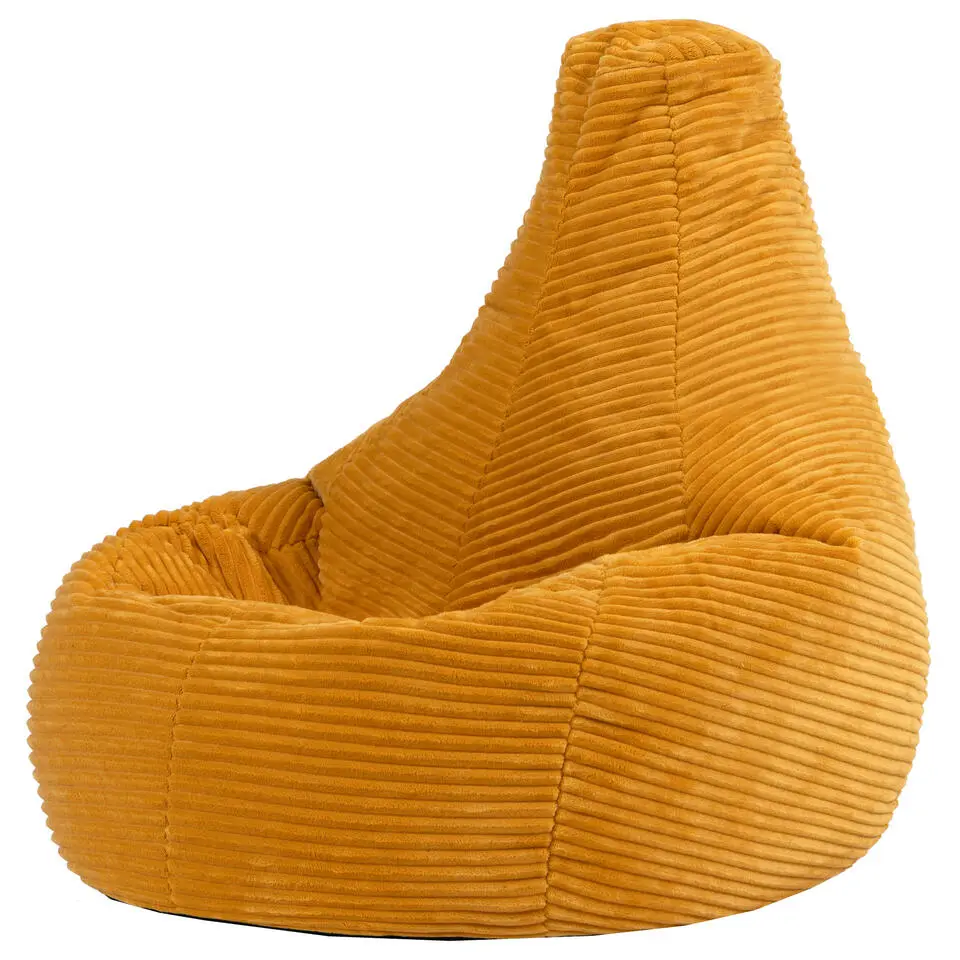 icon Kinderzitzakken Dalton - Corduroy Zitzak - Geel