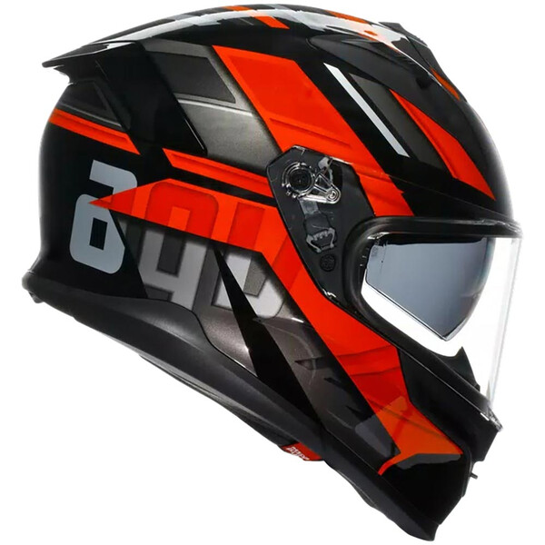 AGV - Casque K7 Taurax Noir / Rouge