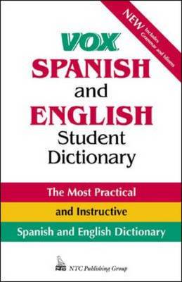 Spanish and English Student Dictionary - Vox Dictionary Series (Hardback)
