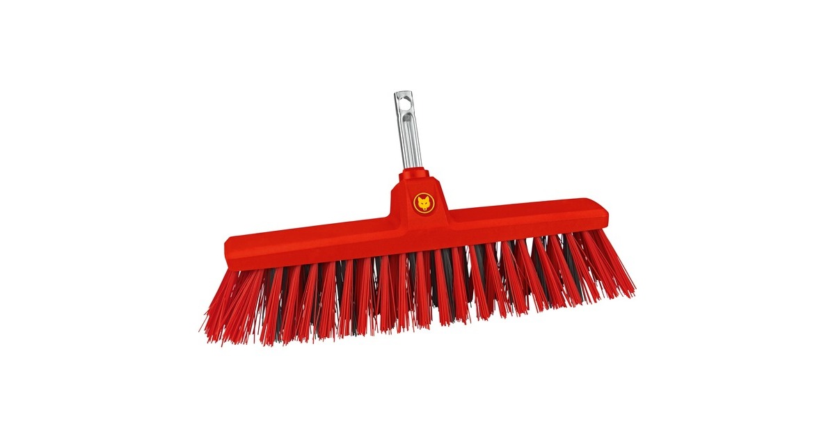 WOLF-Gartenmulti-star straatbezem SB 400 M  (Rood/geel)