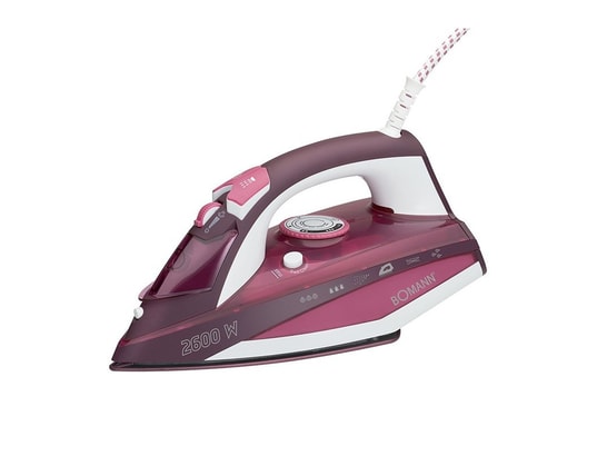 BOMANN - Fer à repasser à vapeur avec 7 fonctions 2600w db 6005 cb bl...