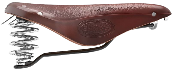 Brooks B67S Damesadel, A. Brown