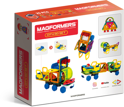 Magformers City Go Byggesett 25 Deler