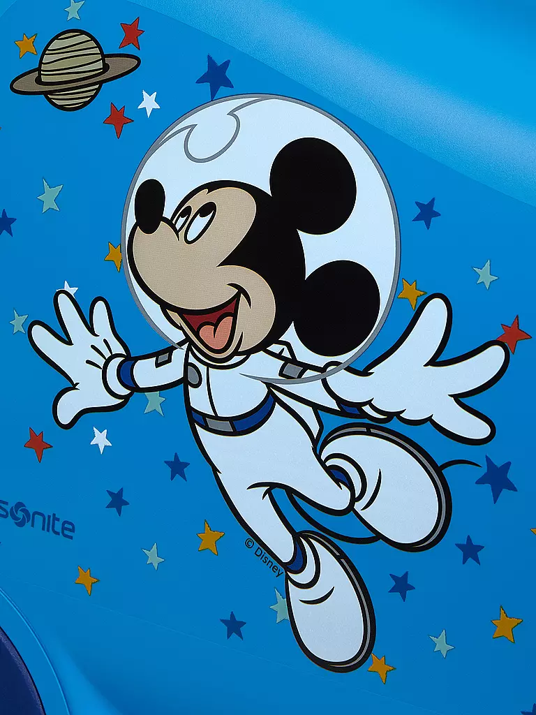 SAMSONITE Kindertrolley MICKEY STARS blau